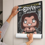 Conan The Barbarian Art Wall Decor – Retro Cartoon Comic Poster