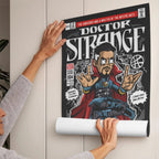 Doctor Strange Art Wall Decor – Retro Cartoon Comic Poster