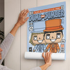 Dumb and Dumber Art Wall Decor – Retro Cartoon Comic Poster