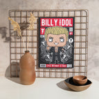 Billy Idol Pop Art Wall Decor – Retro Cartoon Comic Poster