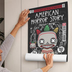 Freak Show American Horror Art Wall Decor – Retro Cartoon Comic Poster