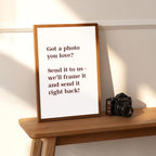 Custom Photo Frame – Add Your Photo & Make It Yours