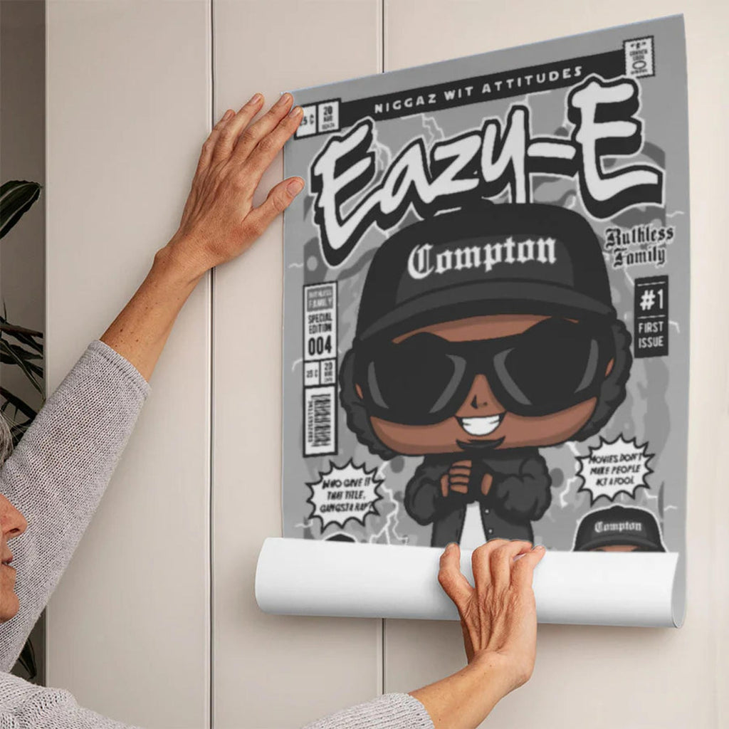 Easy E Art Wall Decor – Retro Cartoon Comic Poster