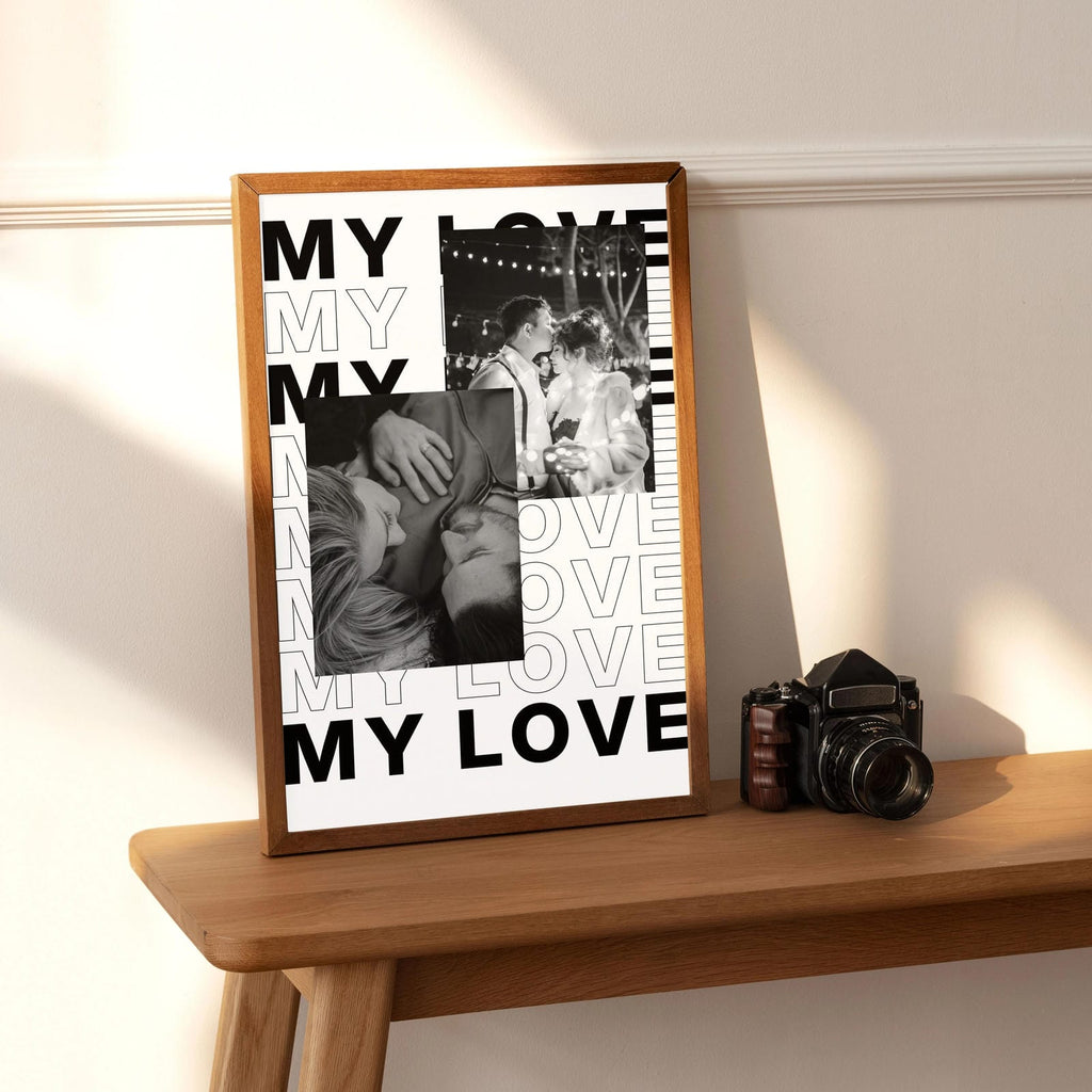 My Love Photo Print – A Timeless Gift for Your Partner