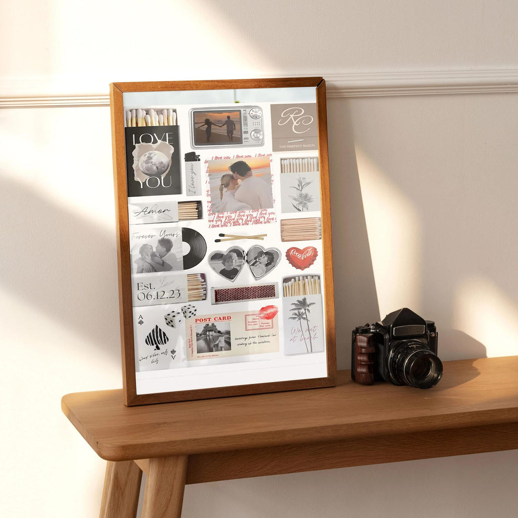 Romantic Matchbox Photo Frame – Cherish Your Memories