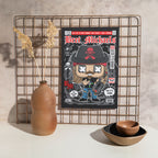 Bret Michaels Pop Art Wall Decor – Retro Cartoon Comic Poster