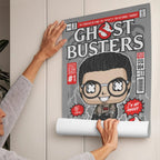 Dr Egon Ghostbusters Art Wall Decor – Retro Cartoon Comic Poster