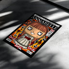 Annabelle Pop Art Wall Decor – Retro Cartoon Comic Poster