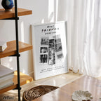 Personalized Friends TV Show-Inspired Best Friends Collage