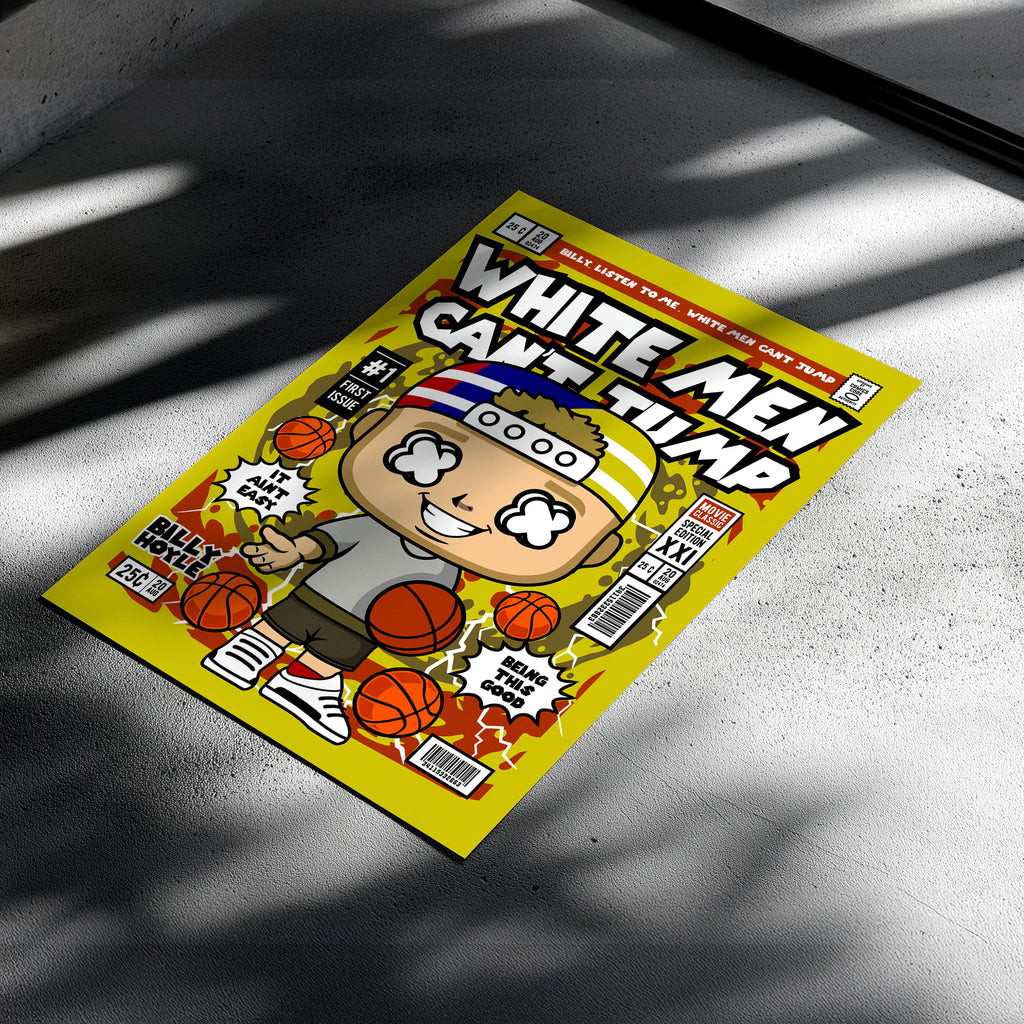 Billy Hoyle Pop Art Wall Decor – Retro Cartoon Comic Poster