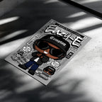 Easy E Art Wall Decor – Retro Cartoon Comic Poster