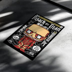 Attack on Titan Art Wall Decor – Retro Cartoon Comic Poster