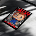 Chucky Art Wall Decor – Retro Cartoon Comic Poster