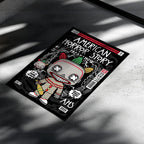 Freak Show American Horror Art Wall Decor – Retro Cartoon Comic Poster