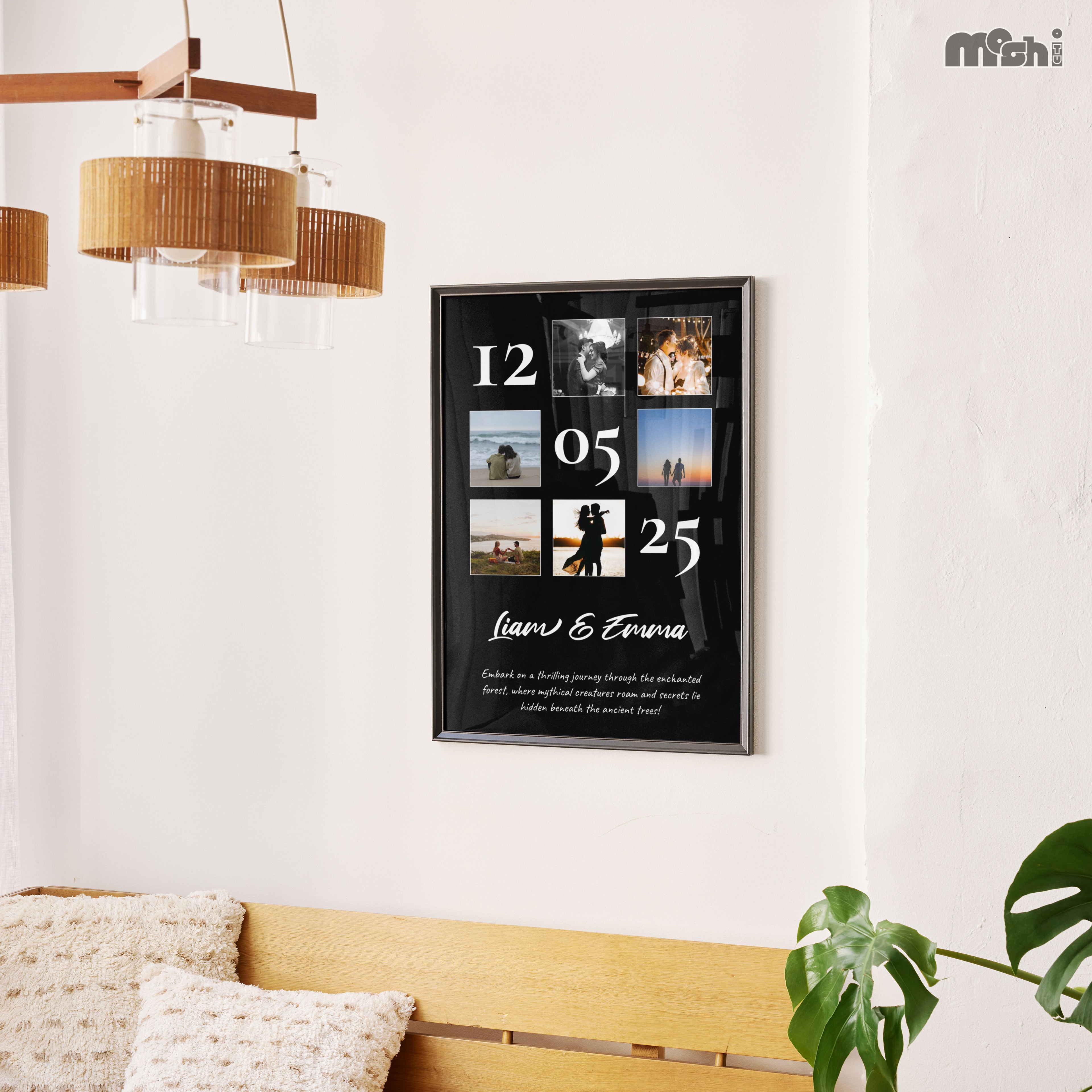 Custom Date Photo Collage