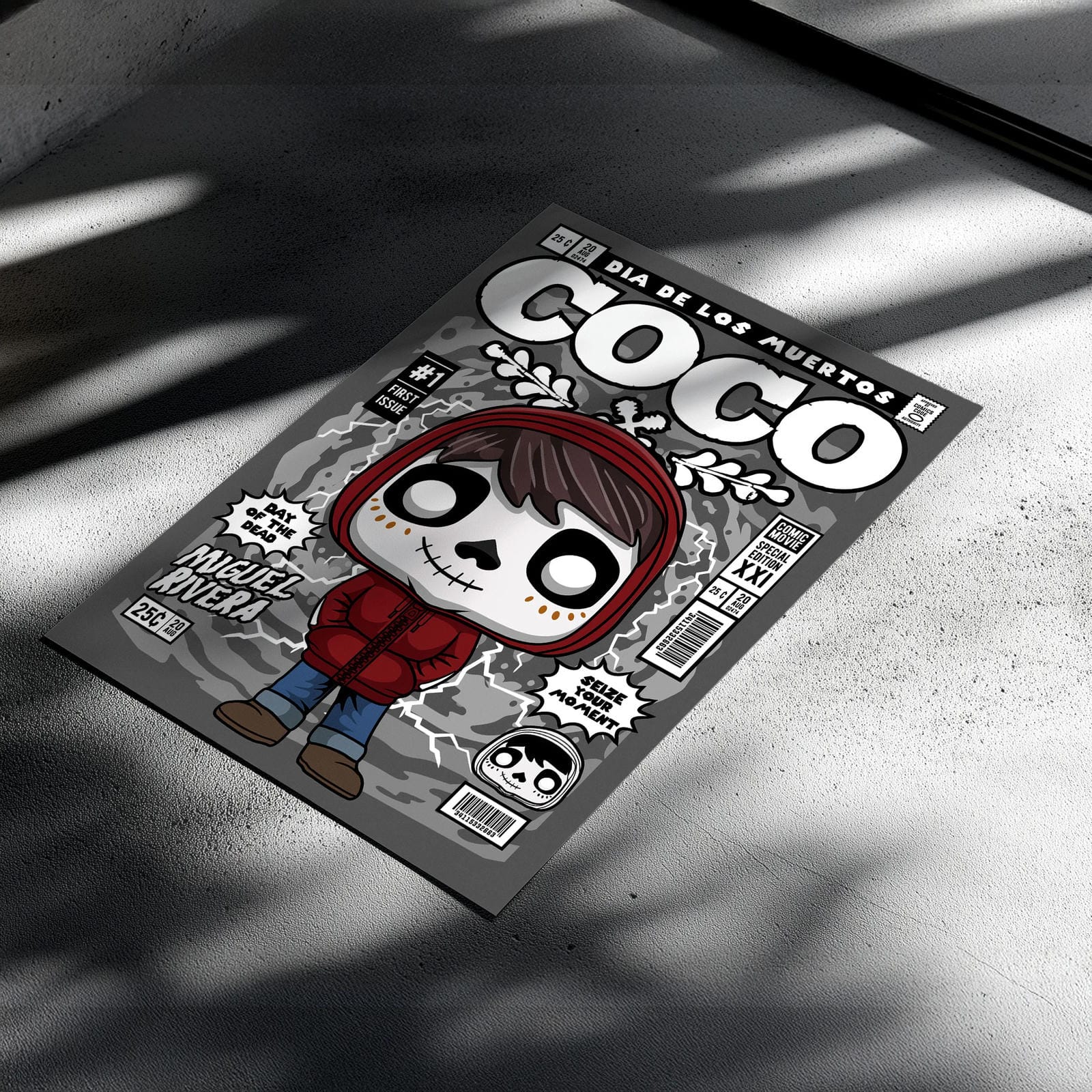 Coco Art Wall Decor – Retro Cartoon Comic Poster