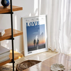 Personalized Love Story Book Cover – A Romantic Keepsake for Couples