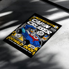 Donald Cabin Cruiser Art Wall Decor – Retro Cartoon Comic Poster