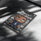 Dom Toretto Fast & Furious Art Wall Decor – Retro Cartoon Comic Poster