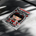 Baby Metal Pop Art Wall Decor – Retro Cartoon Comic Poster