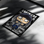 Eminem Art Wall Decor – Retro Cartoon Comic Poster