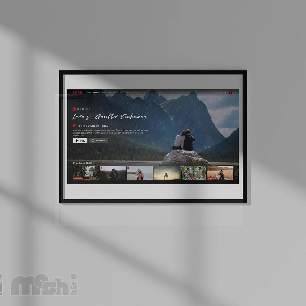Custom Netflix Series Frame - Personalized