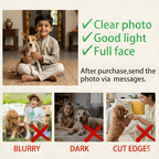 Custom Photo Sticker – Custom Face, Portrait & Photo Decal for Water Bottle, Laptop, Car | Personalized Die-Cut Waterproof