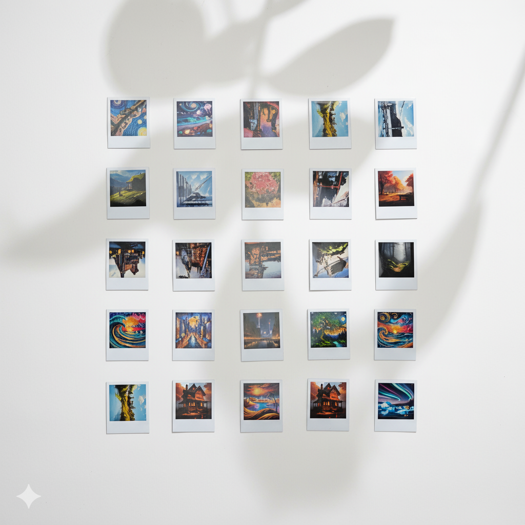 Mini Polaroid Frame – Vintage Style