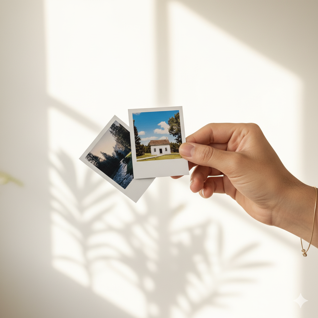 Mini Polaroid Frame – Vintage Style