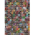 222 Mini Pop Posters – 7×10 cm | Retro Art