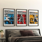 Set of 3 Demon Slayer Posters V1