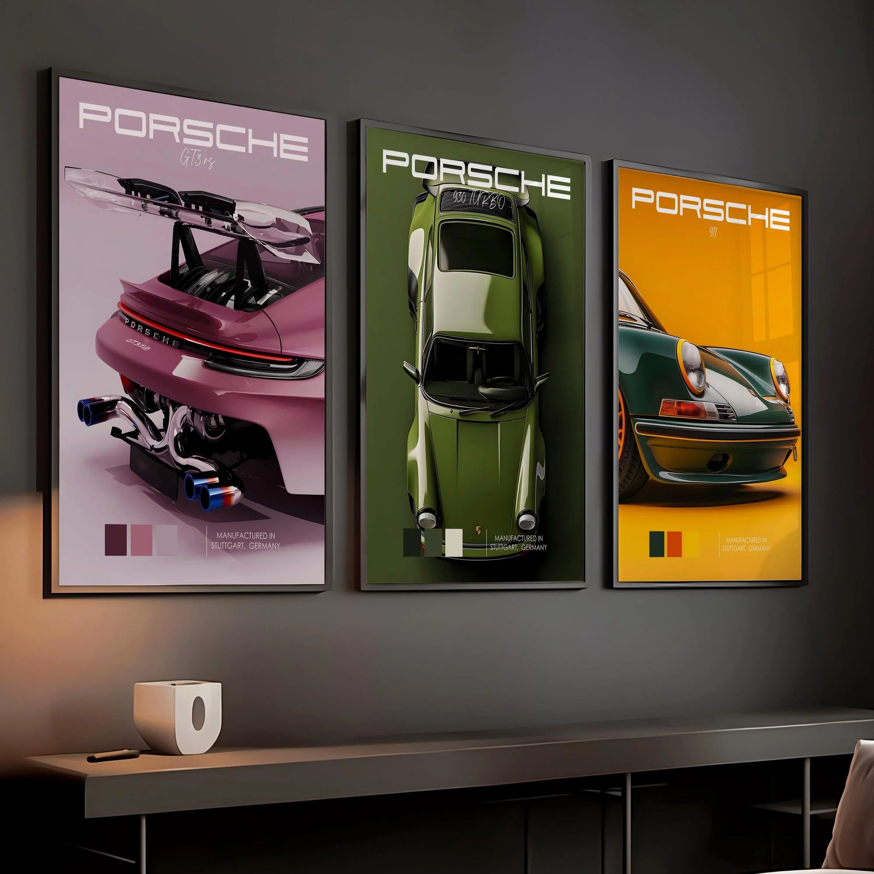 Set of 3 - Porsche